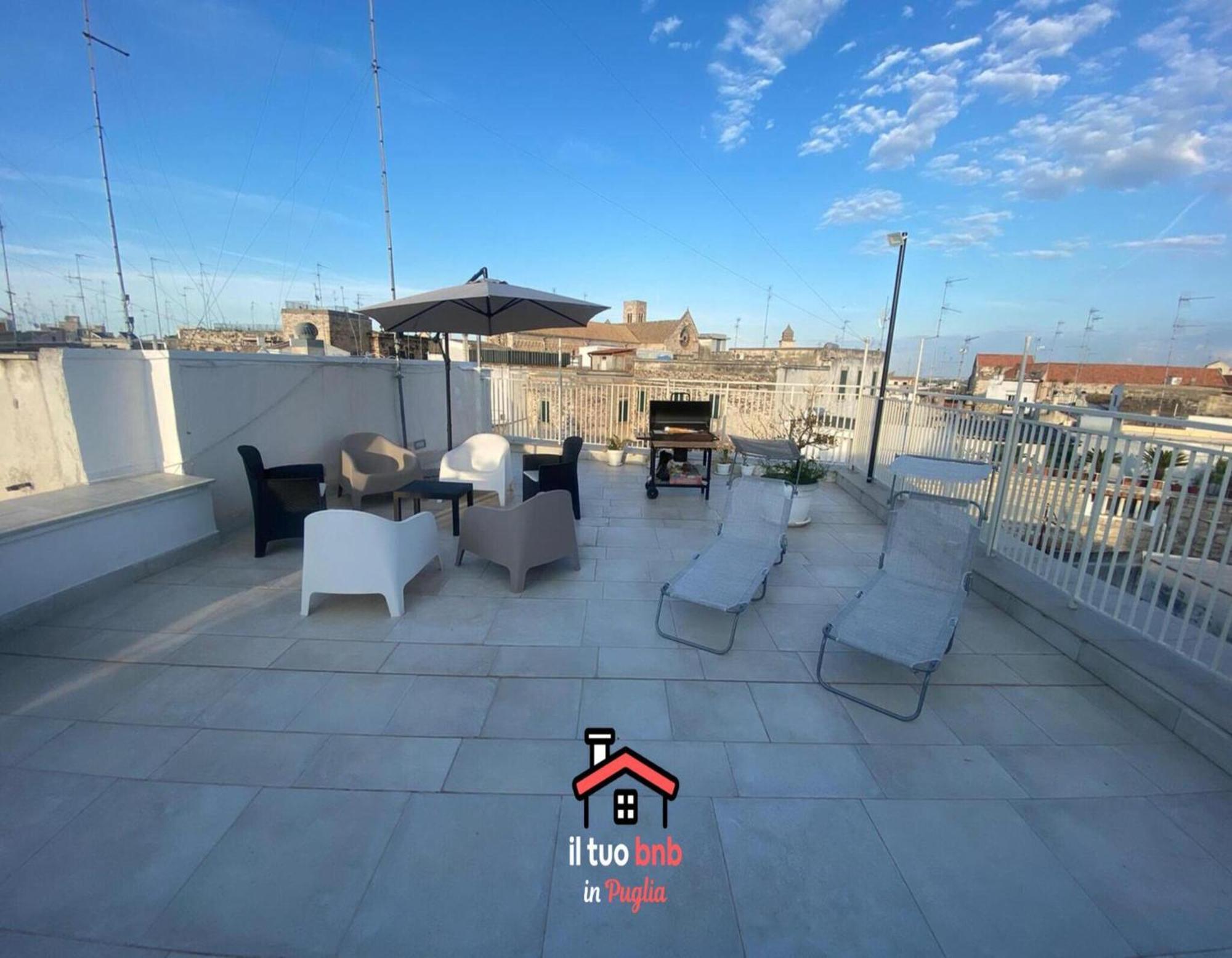 Casa Bianca Bnb,Big Terrace,10 Min Airport Beaches Bitonto Kültér fotó